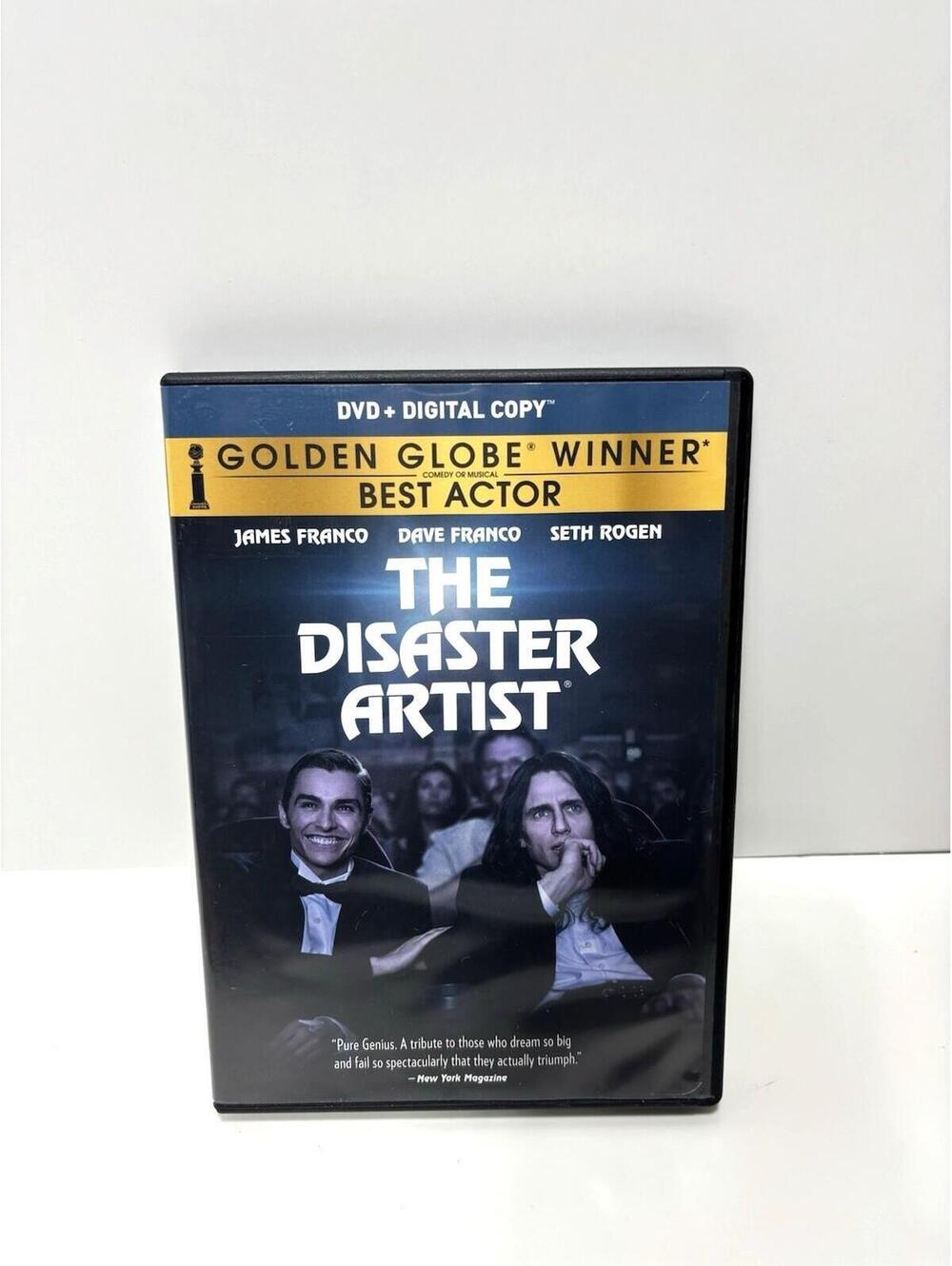 The Disaster Artist DVD Film James Franco Movie Digital Copy Good Used Condition